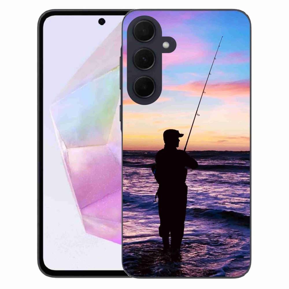 Gélový kryt mmCase na Samsung Galaxy A35 5G - rybárčenie 1