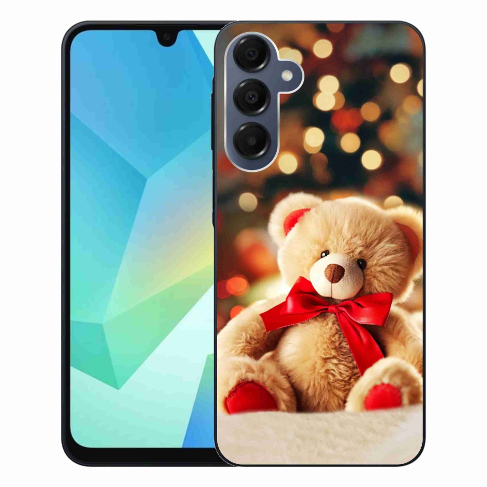 Gélový kryt mmCase na Samsung Galaxy A16 4G/5G - plyšový medvedík