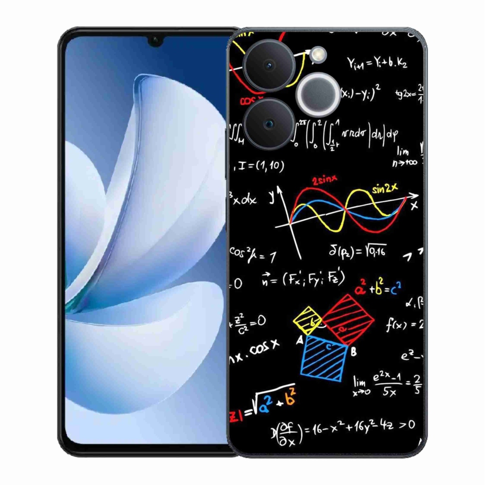 Gélový kryt mmCase na Realme Note 70T - vzorčeky