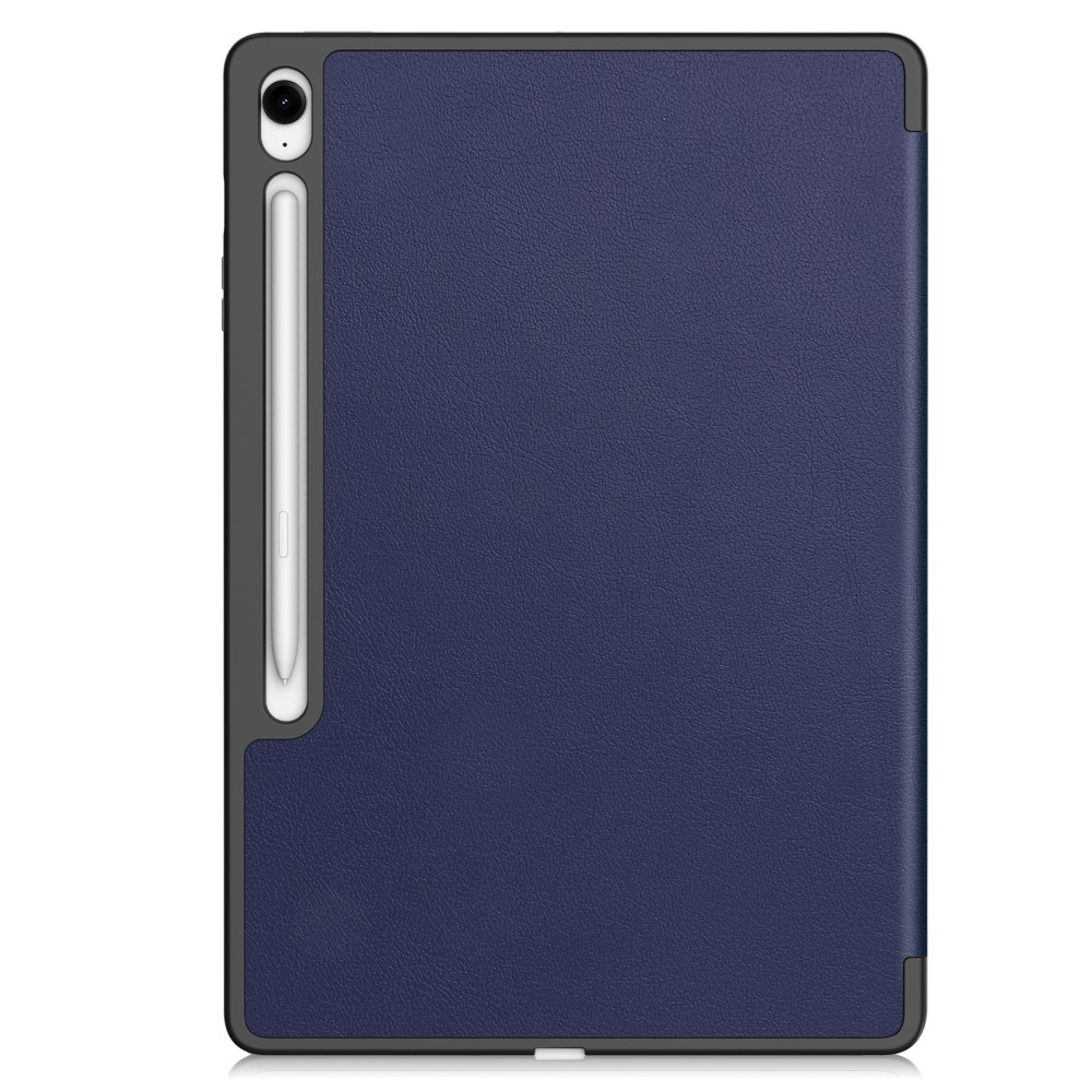 Casy inteligentné zatváracie púzdro na Samsung Galaxy Tab S10 FE+ - tmavomodré