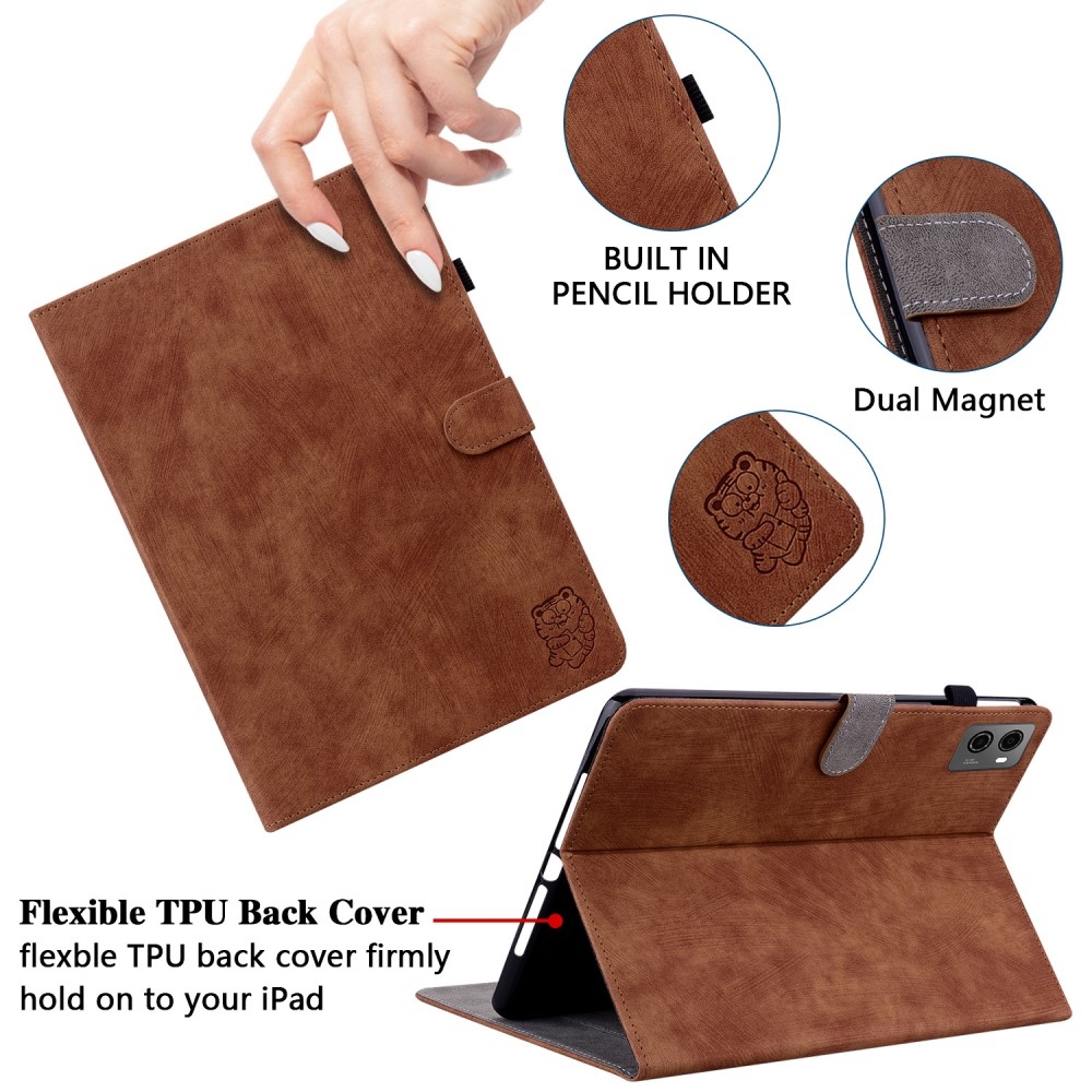 Cover zatváracie púzdro na tablet Lenovo Legion Tab 8.8 (2. Gen.) - hnedé