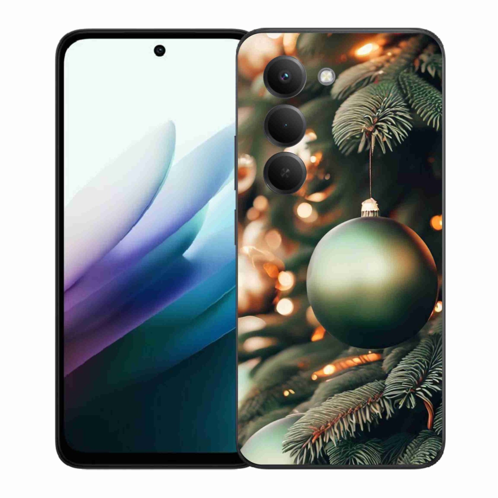Gélový kryt mmCase na Xiaomi Redmi 15 4G/5G (171mm) - vianočné ozdoby 1