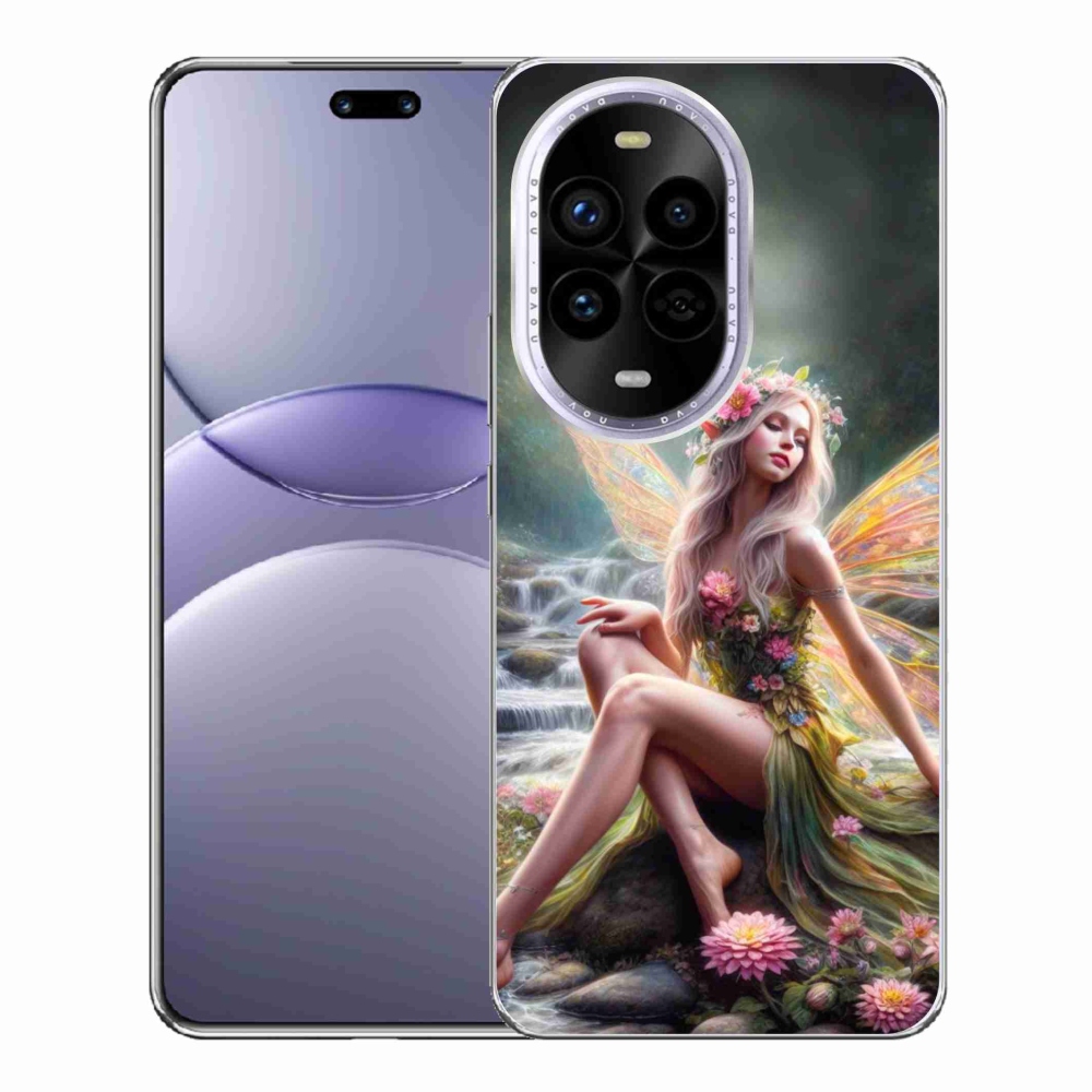 Gélový kryt mmCase na Huawei Nova 13 Pro 5G - motýlia žena 1