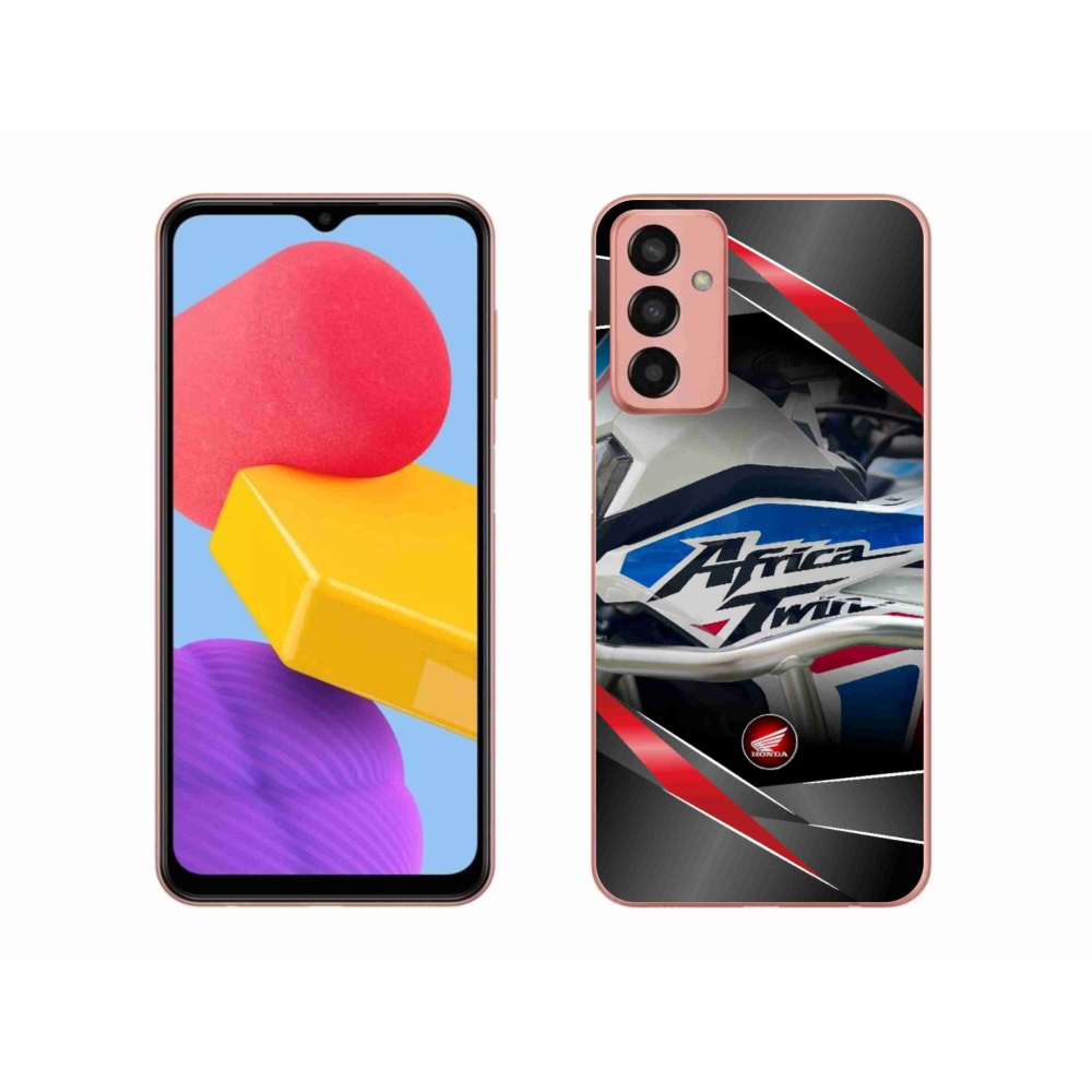 Gélový kryt mmCase na Samsung Galaxy M13 - motorka honda