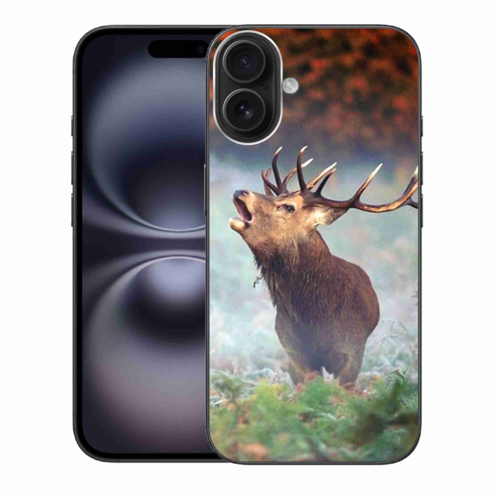 Gélový obal mmCase na iPhone 16 Plus - jeleň 2