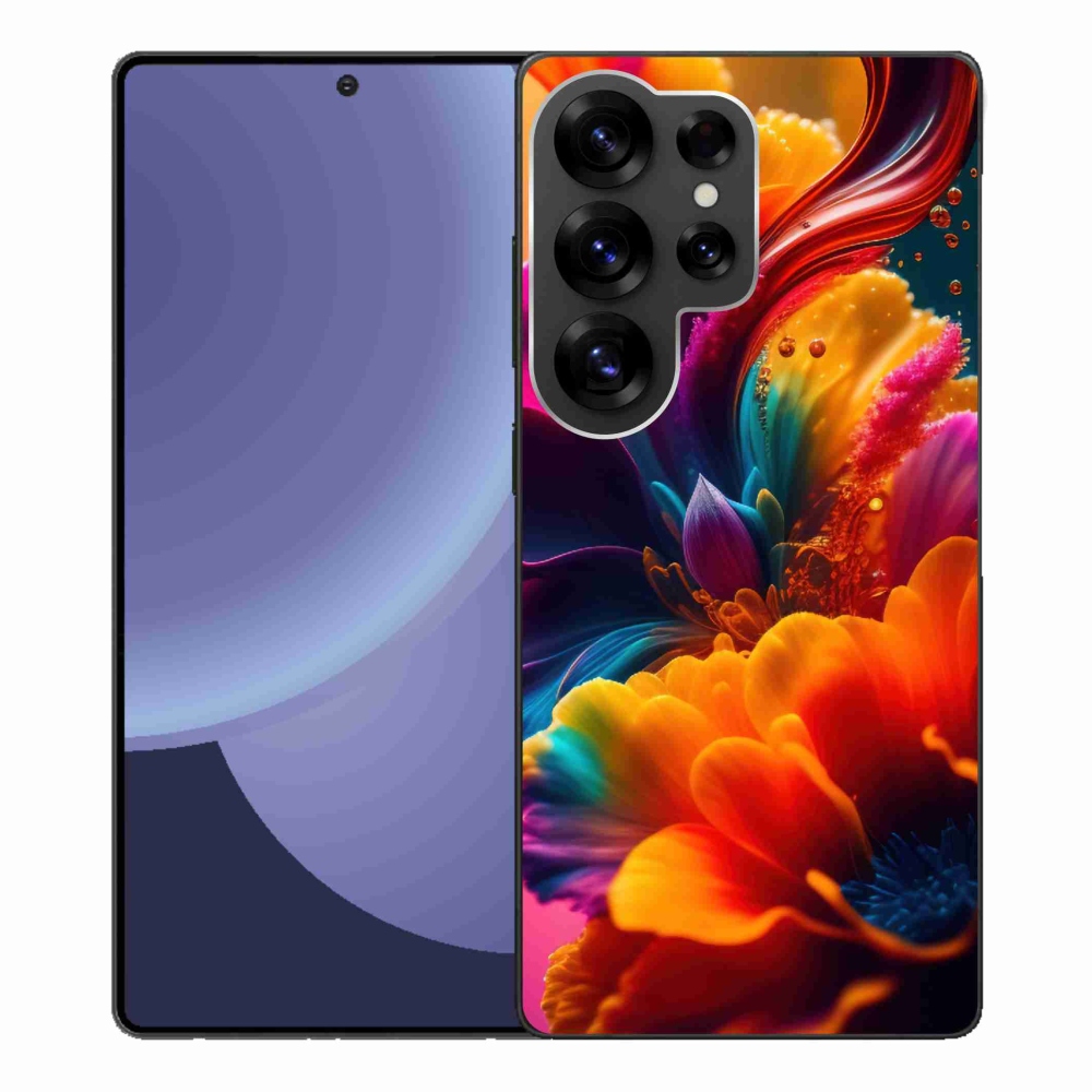 Gélový kryt mmCase na Samsung Galaxy S25 Ultra - abstraktný motív 2
