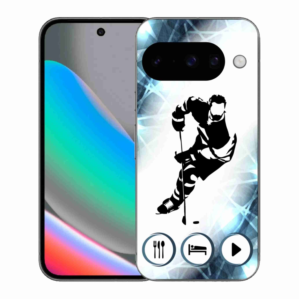 Gélový kryt mmCase na Google Pixel 10 - hokej 1