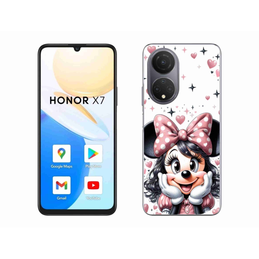 Gélový kryt mmCase na Honor X7 - mínnie