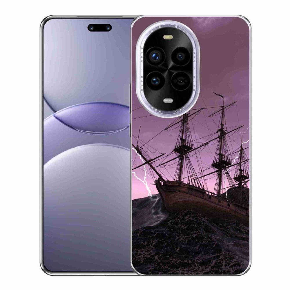 Gélový kryt mmCase na Huawei Nova 13 Pro 5G - loď v búrke