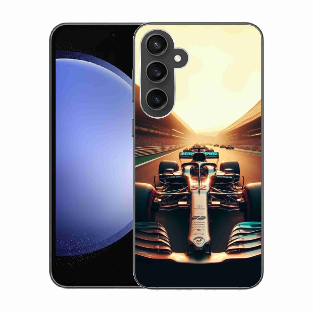 Gélový kryt mmCase na Samsung Galaxy S23 FE - formula 1