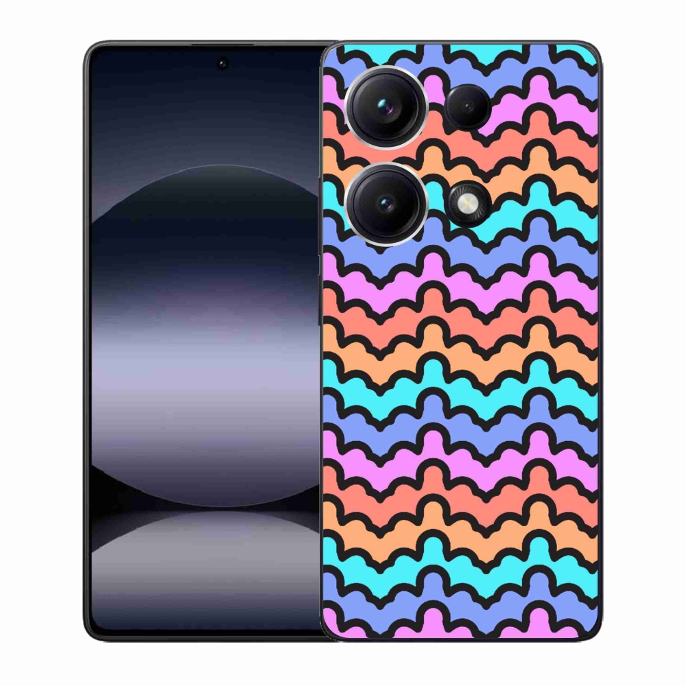 Gélový kryt mmCase na Xiaomi Redmi Note 14S - abstraktný motív 30