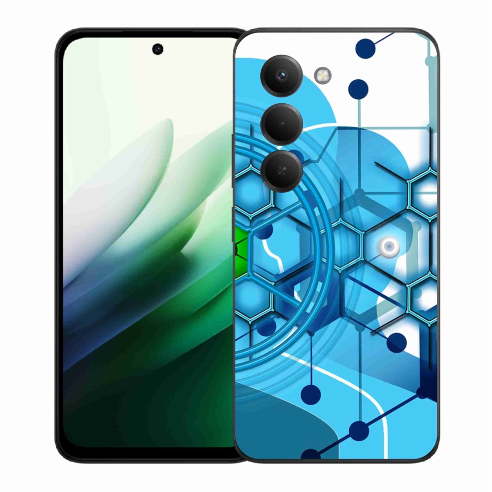 Gélový kryt mmCase na Xiaomi Redmi 15 5G (169mm) - abstraktný vzor 2