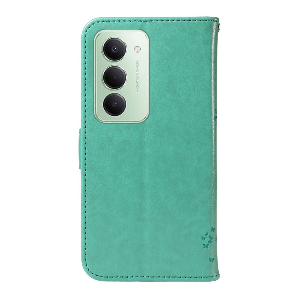Trees knižkové puzdro na Xiaomi Redmi 15 4G (171mm) - modrozelené