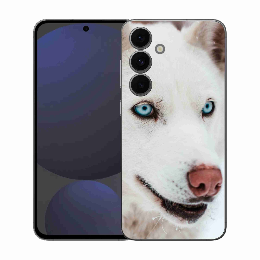Gélový kryt mmCase na Samsung Galaxy S25 FE - psí pohľad