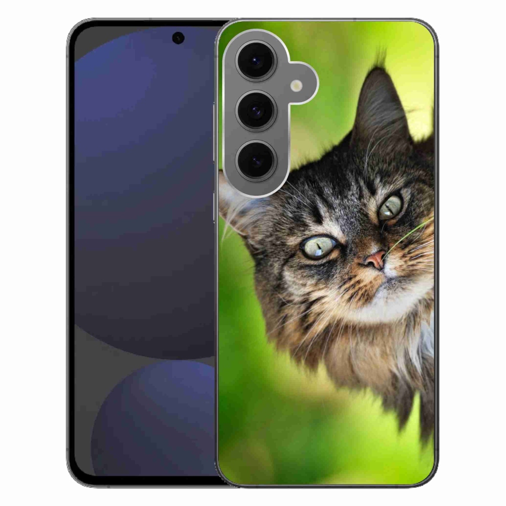 Gélový kryt mmCase na Samsung Galaxy S24 FE - mačka 3