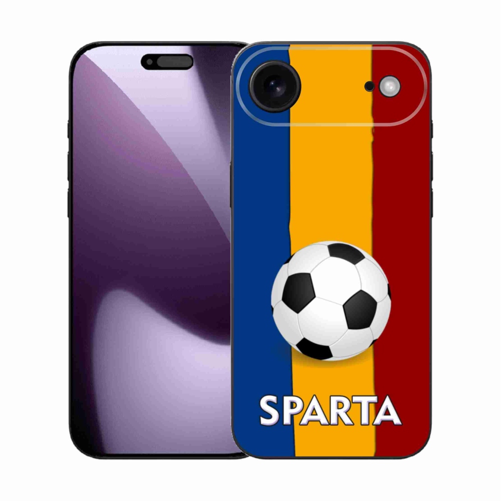 Gélový kryt mmCase na iPhone 17 Air - futbal 1