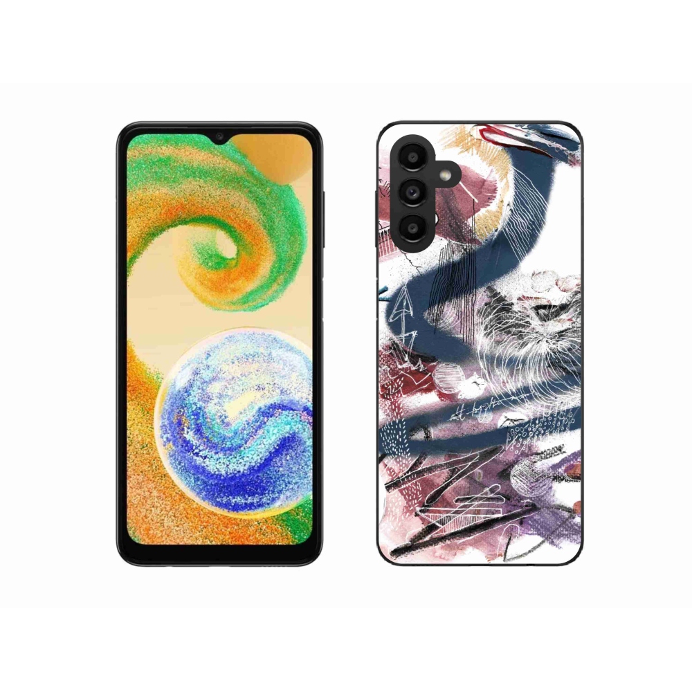 Gélový kryt mmCase na Samsung Galaxy A04s (164.7x76.7x9.1mm) - abstraktný motív 28