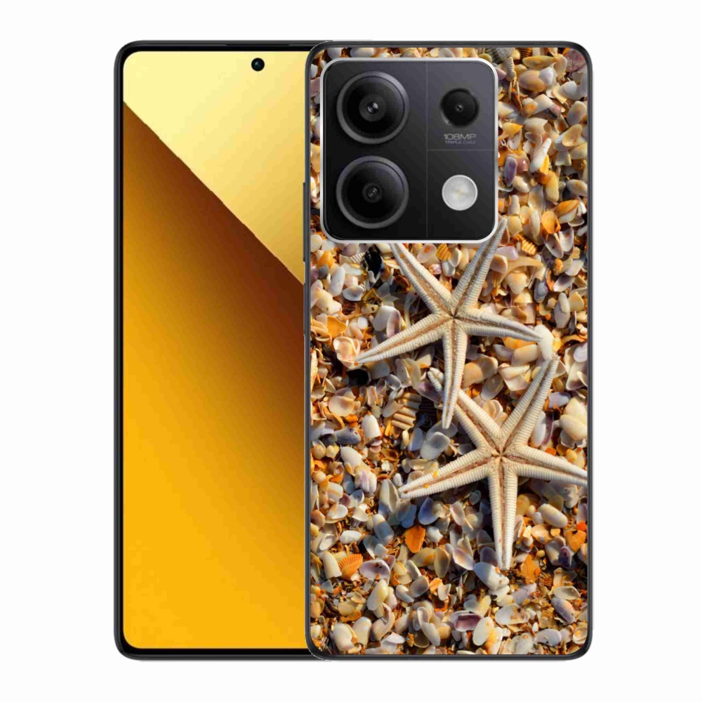 Gélový kryt mmCase na Xiaomi Redmi Note 13 5G - morské hviezdice