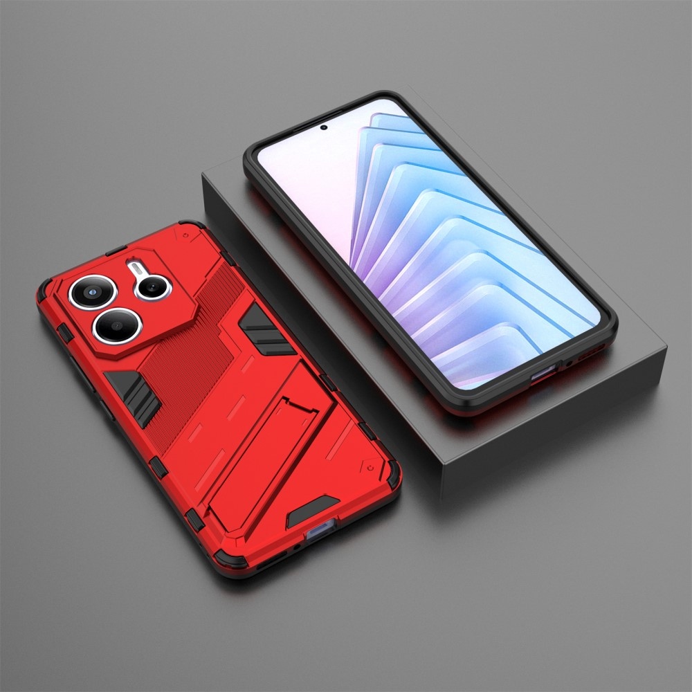 Armory odolný kryt na Xiaomi Redmi Note 14 5G - červený