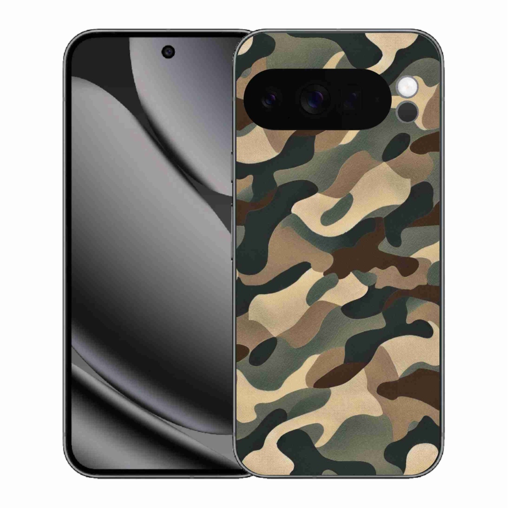 Gélový kryt mmCase na Google Pixel 10 Pro XL - maskáčový vzor 11
