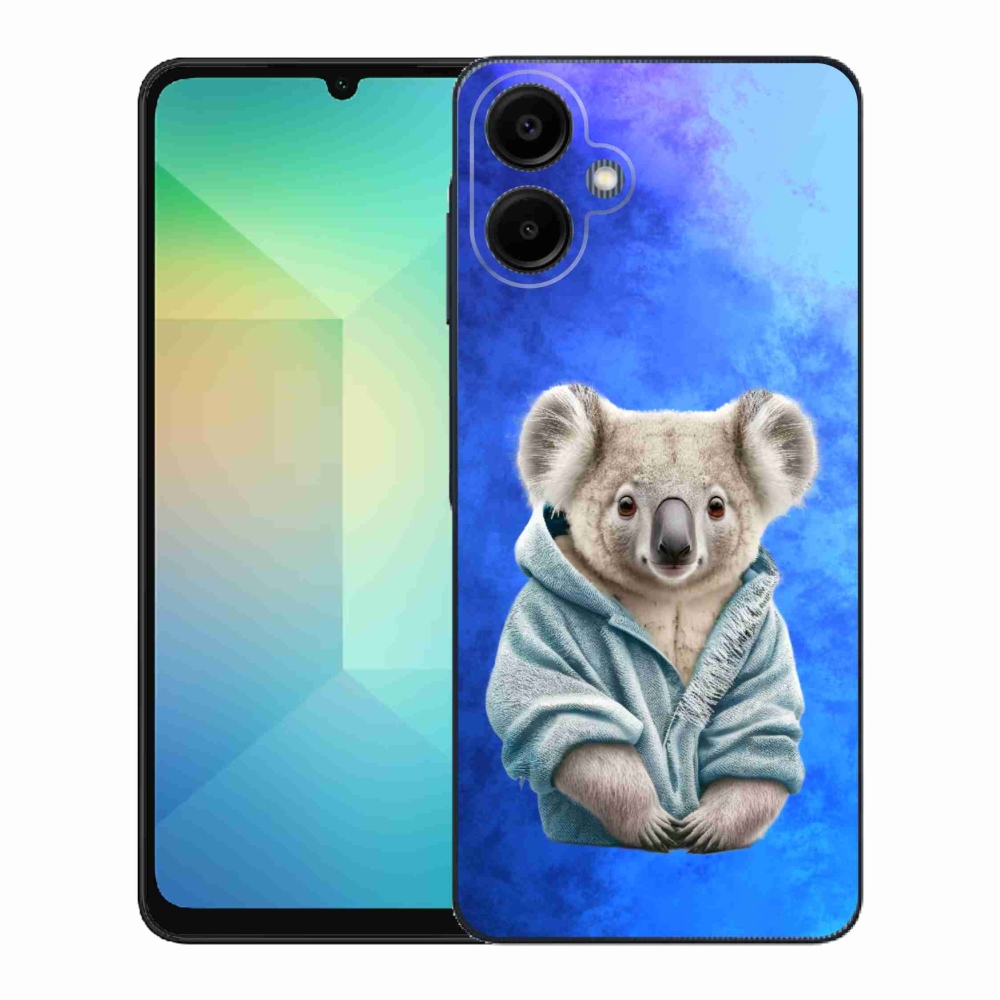 Gélový kryt mmCase na Samsung Galaxy A06 4G - koala vo svetri