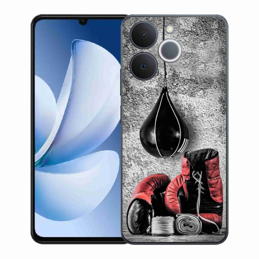 Gélový kryt mmCase na Realme Note 70T - boxovacie vrece a rukavice