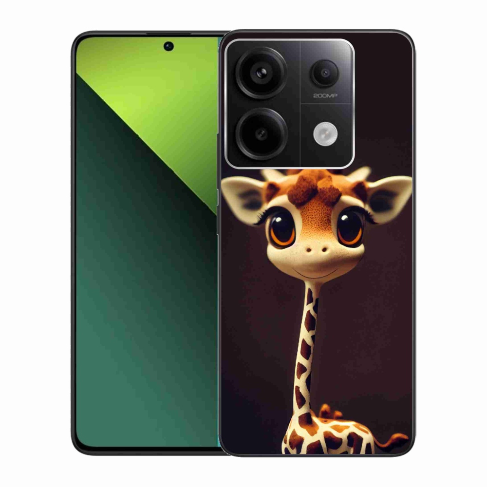 Gélový kryt mmCase na Xiaomi Redmi Note 13 Pro 5G/Poco X6 5G - malá žirafa
