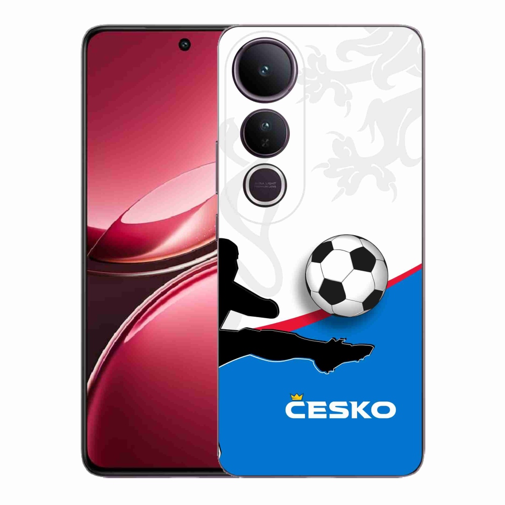 Gélový kryt mmCase na Vivo V50 Lite 4G/5G - futbal Česko 3