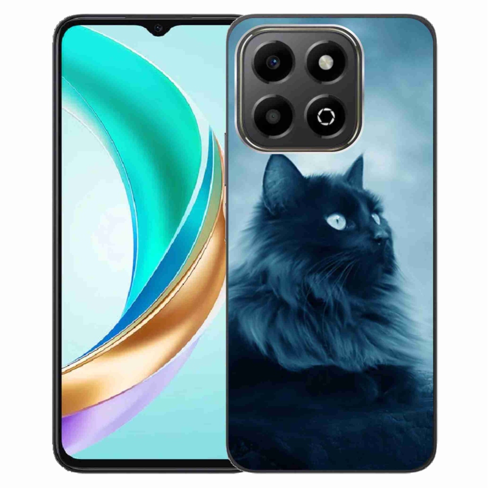 Gélový kryt mmCase na Honor X6b - čierna mačka 1