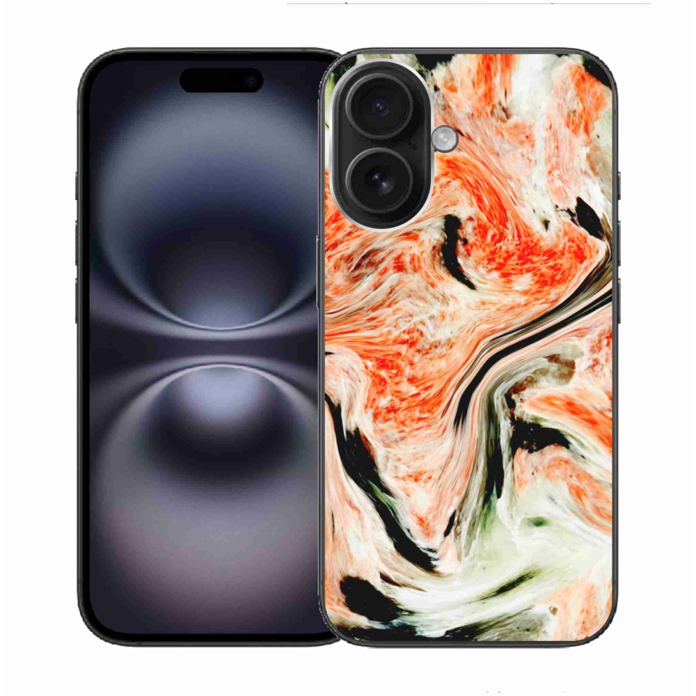 Gélový kryt mmCase na iPhone 16 - abstrakt 25