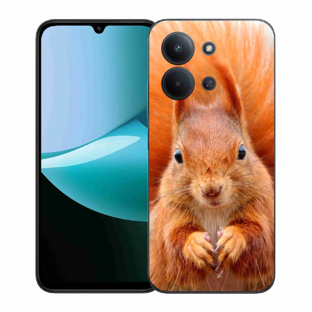 Gélový kryt mmCase na Xiaomi Redmi 15C 4G (171mm)/Poco C85 4G (171mm) - veverička