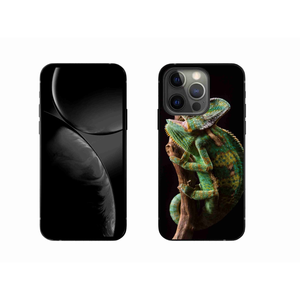 Gélový kryt mmCase na iPhone 13 Pro - chameleón