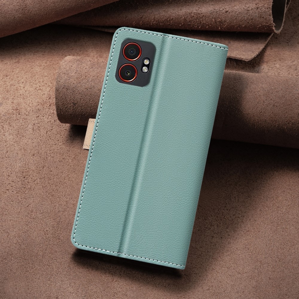 BNF DUO knižkové púzdro na Samsung Galaxy Xcover 7 Pro - zelené