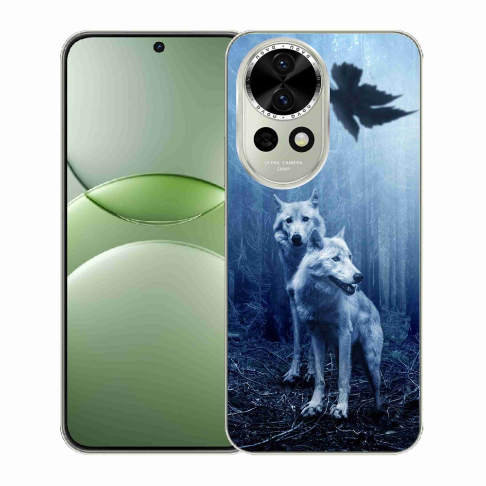 Gélový kryt mmCase na Huawei Nova 13 5G - vlci v lese