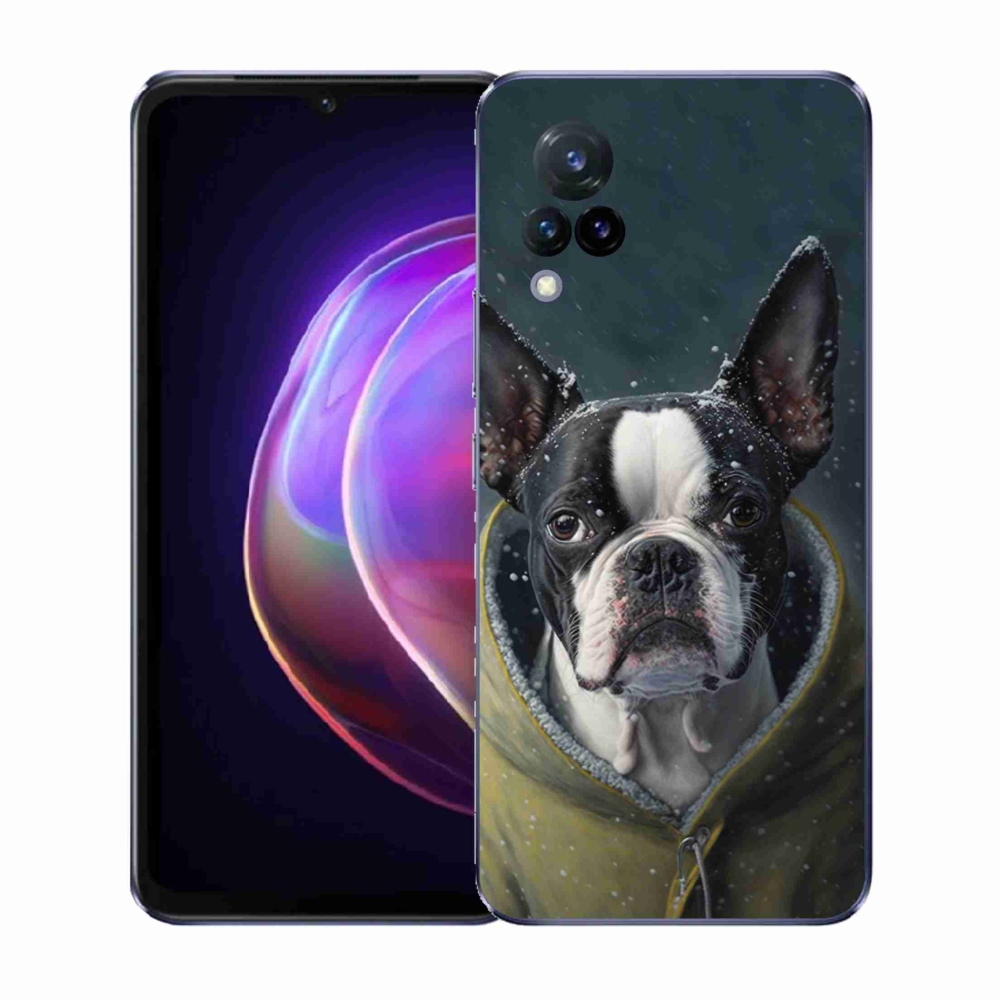 Gélový kryt mmCase na Vivo V21 4G/5G - buldoček