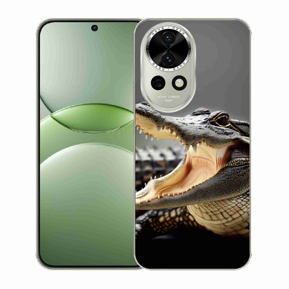 Gélový kryt mmCase na Huawei Nova 13 5G - krokodíl