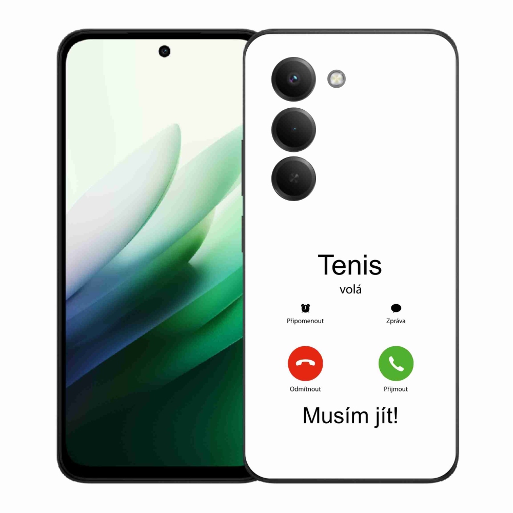 Gélový kryt mmCase na Xiaomi Redmi 15 5G (169mm) - tenis volá biele pozadie