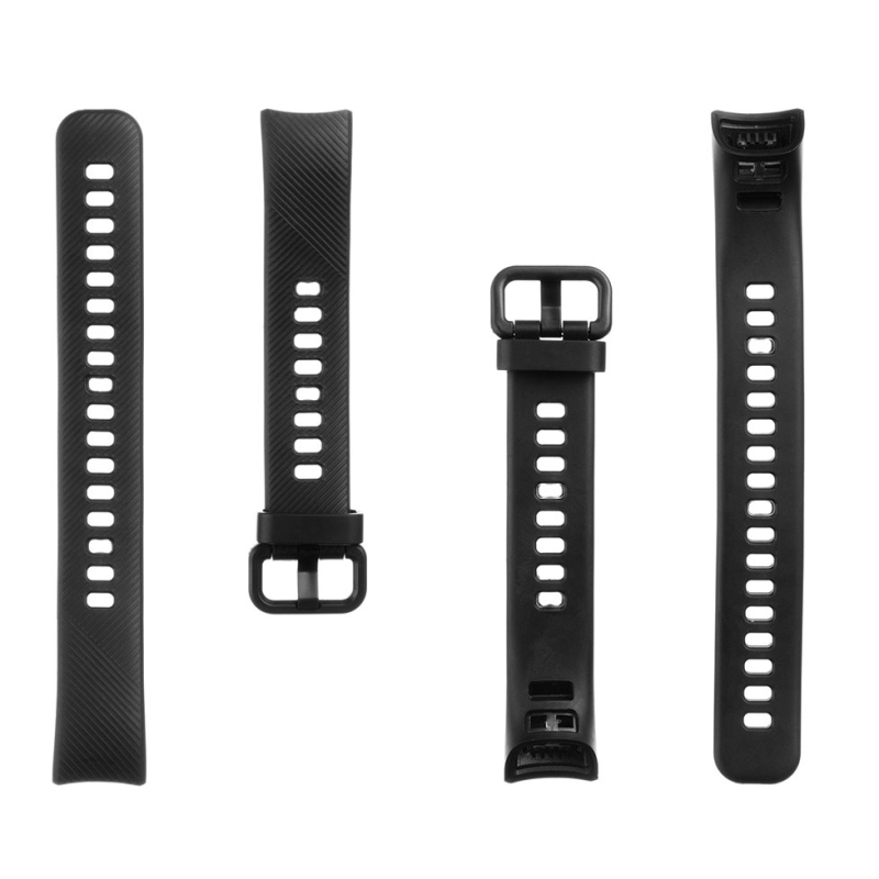 Tactical 438 Silikónový Remienok pre Honor Band 4/5 Black