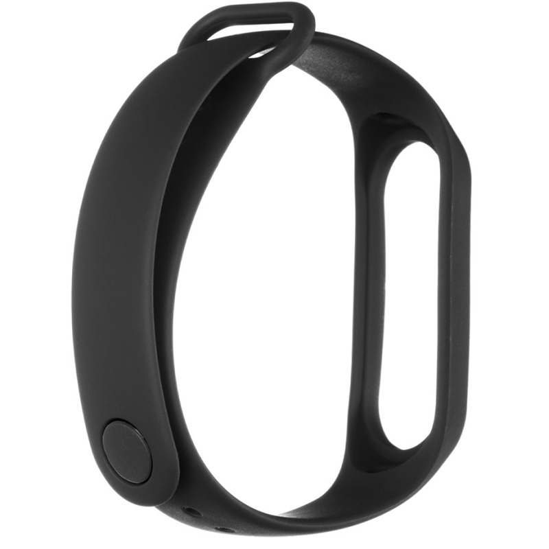 Tactical 513 Silikónový Remienok pre Xiaomi Mi Band 3/4 Black