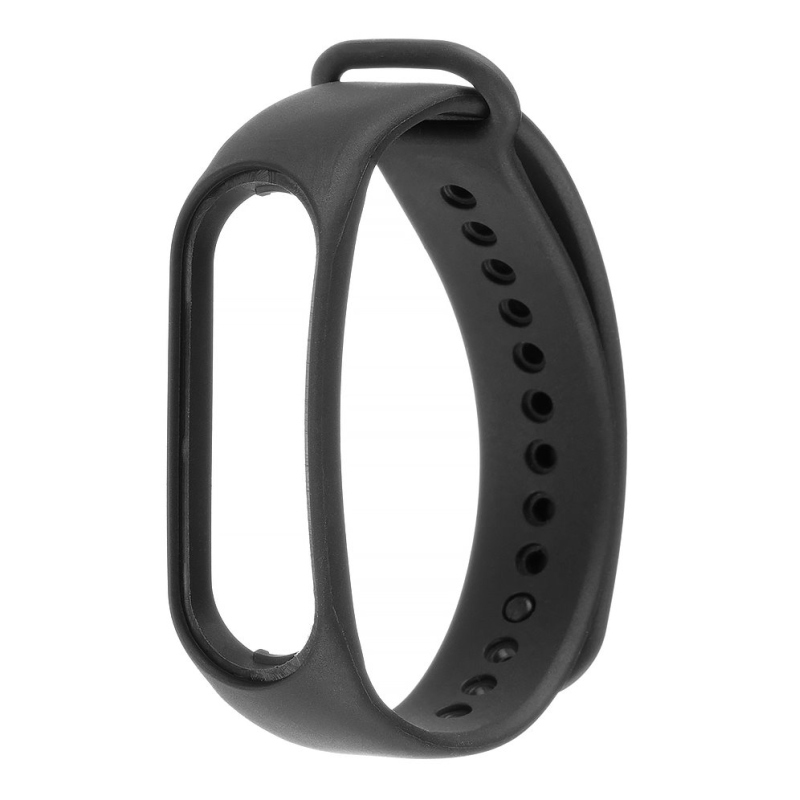 Tactical 820 Silikónový Remienok pre Xiaomi Mi Band 7 Black