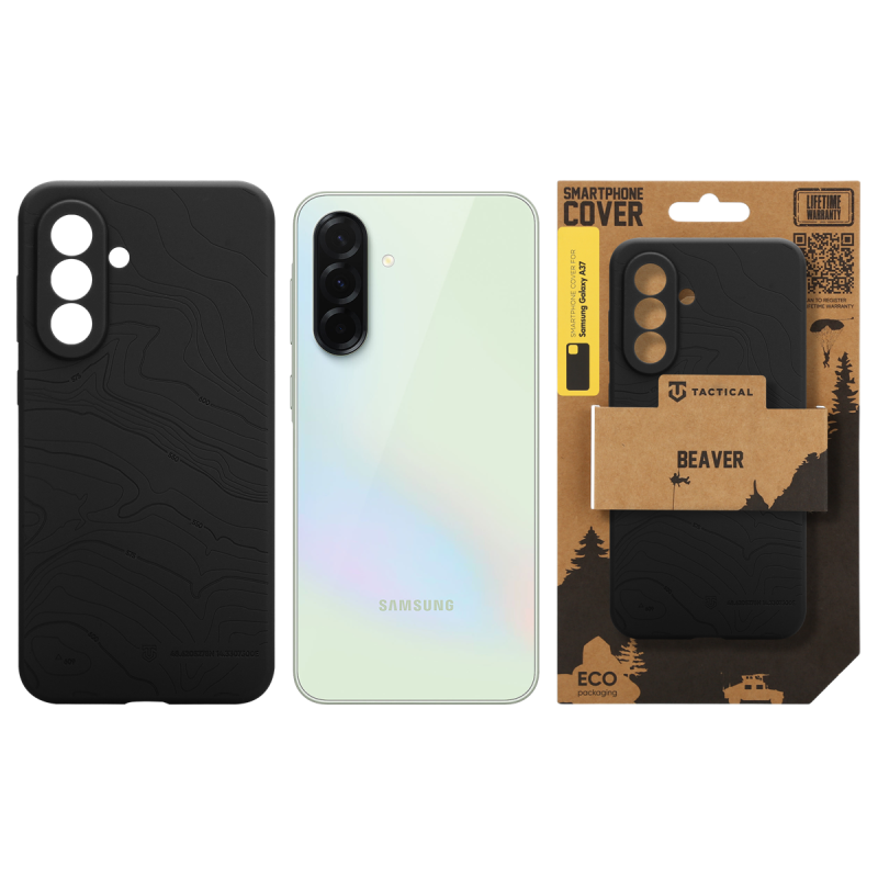 Taktický kryt Beaver pre Samsung Galaxy A37 Asphalt