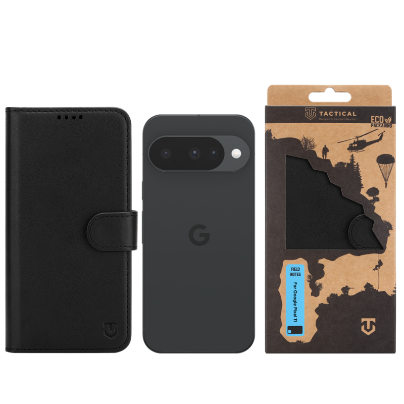 Tactical Field Notes pre Google Pixel 11 – čierna