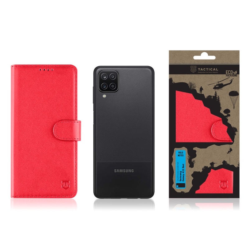 Tactical Field Notes pre Samsung Galaxy A12 Red