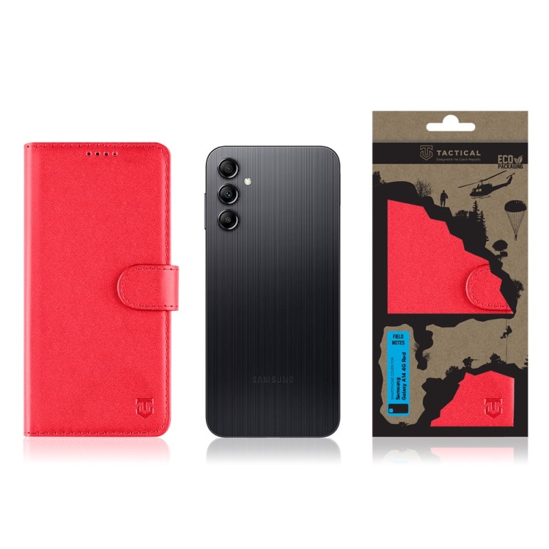 Tactical Field Notes pre Samsung Galaxy A14 4G Red