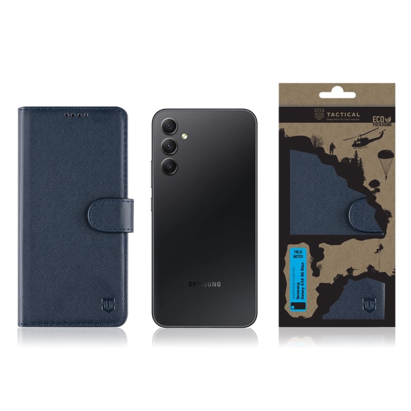 Tactical Field Notes pre Samsung Galaxy A34 5G Blue