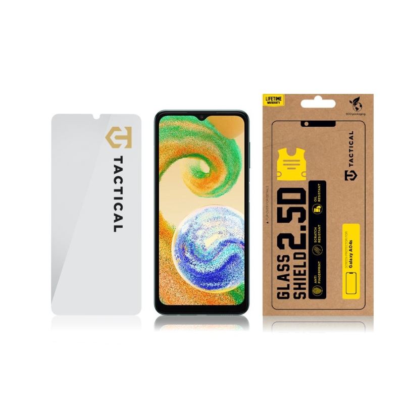 Tactical Glass Shield 2.5D sklo pre Samsung Galaxy A04s Clear