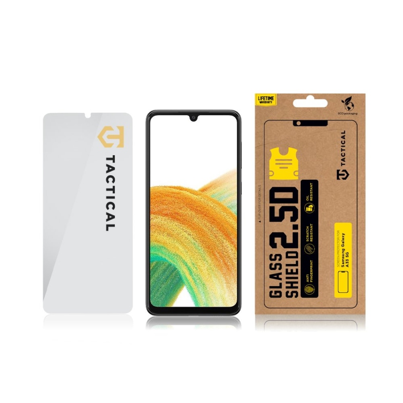 Tactical Glass Shield 2.5D sklo pre Samsung Galaxy A33 5G Clear