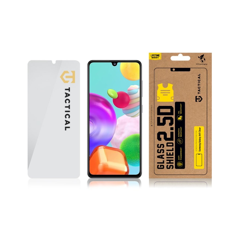 Tactical Glass Shield 2.5D sklo pre Samsung Galaxy A41 Clear