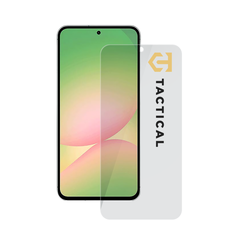 Taktický sklenený štít 2,5D sklo pre Samsung Galaxy A57 Clear