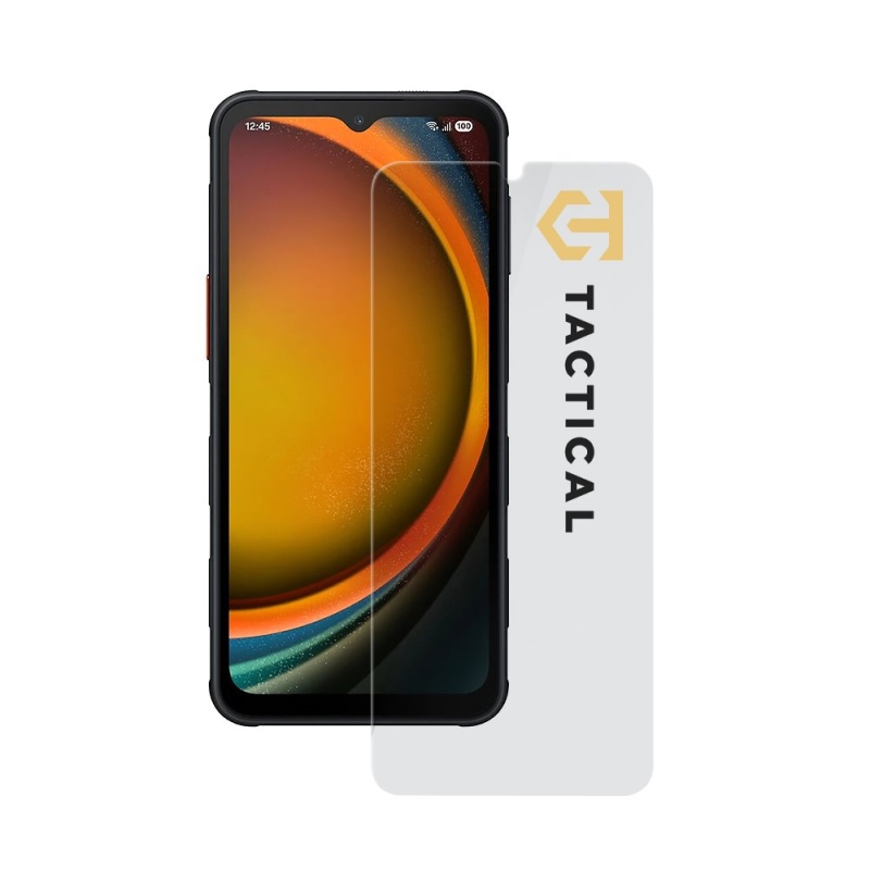 Taktický sklenený štít 2,5D sklo pre Samsung Galaxy Xcover 7 Pro Clear